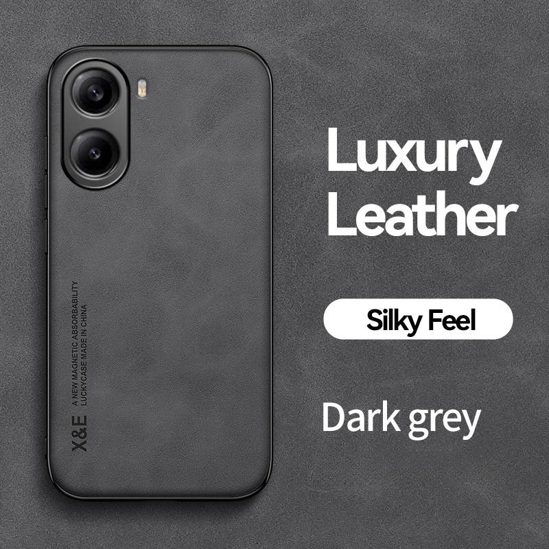 For Xiaomi Poco X7 Pro 5G Case Soft Frame Protect Leather Back Cover Pocco Poko Little X7Pro PocoX7pro Car Magnetic Holder Funda