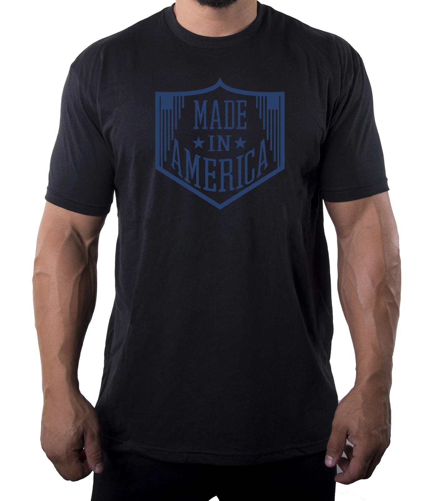 Made in America Men s Graphic T-Shirt, Patriotic Shirts 3XL