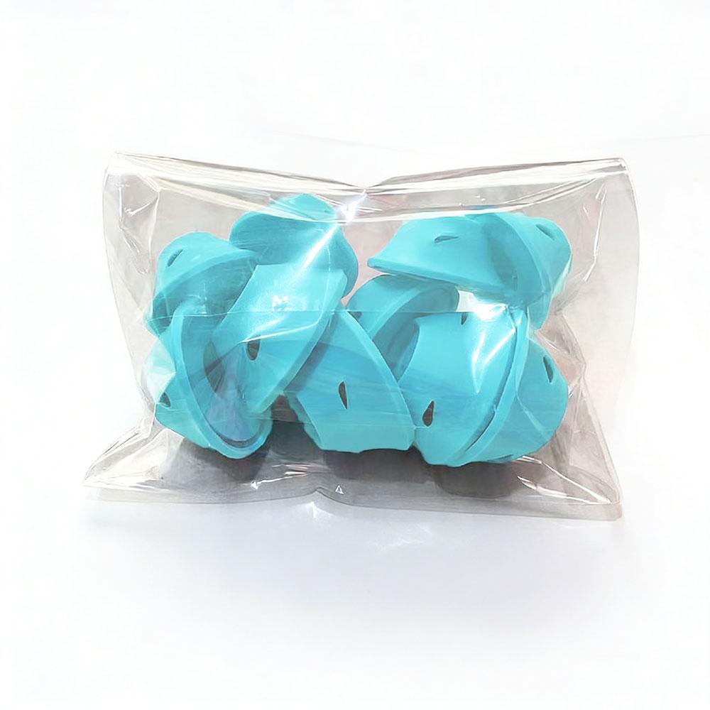 Silicone World 10PCS Set Silicone Mushroom Hair Curler Rollers Hair Cylinder Twist Hair No Heat Hair Curling DIY Styling Tools