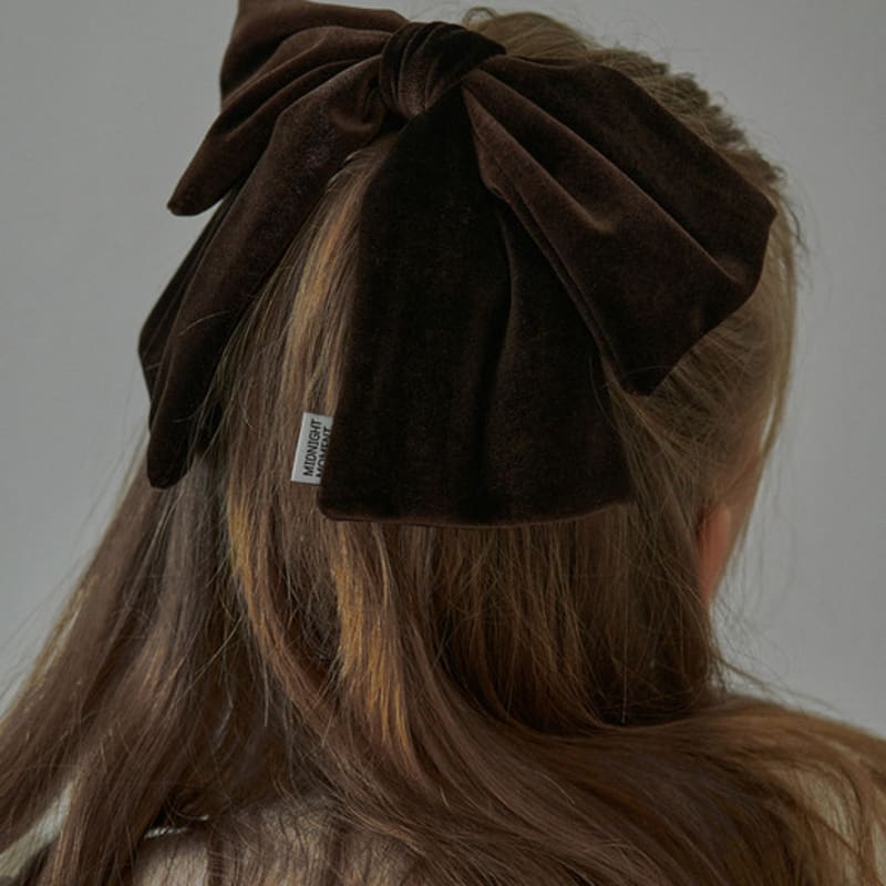 

MIDNIGHT MOMENT midnight ribbon pin - brown brown