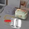 ZISIZ 316L Edelstahl geteilte Lunchbox