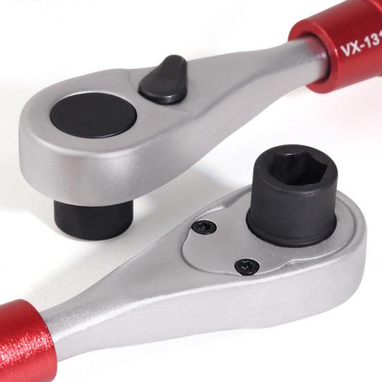 1 Sada Nářadí pro Opravu Jízdního Kola s Magnetickou Ráčnovou Rukojetí, Bity, Prodloužením, Montpákami, Záplatami, Nářadí pro Údržbu Horského Kola MTB a Silničního Kola