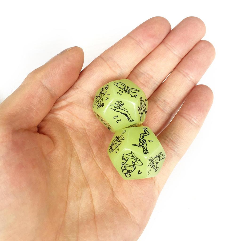 Engraved Adult Dice Set for Couples - Fun Bedroom Game