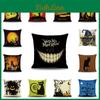 High-quality Cotton Linen Halloween Pillow Cover For Sofa Bed And Car Decoration