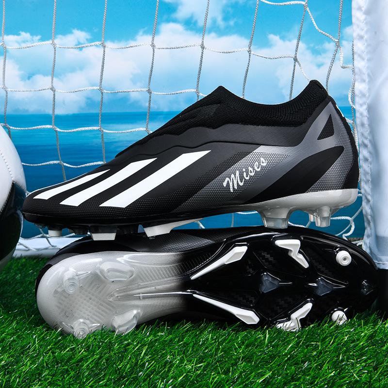 New Grass Large Size Adult Men'S And Women'S Football Shoes Youth Ag Spikes Grass Football Shoes