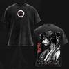 Manga Vagabond Printed T-shirt Vintage Washed Oversized T Shirt Men's Unisex Clothing Casual Short Sleeve Pure Cotton Tee Tops