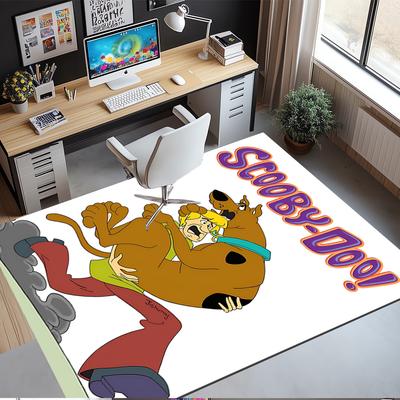 Scooby-Doo Printed Carpet Rug for Office Chair Living Room Bedroom Kitchen Room Decor Gifts