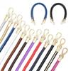 1Pc  Imitation Leather PU Bag Strap Bag Handle Arm Arm Strap Accessories, Black PU Woven Strap Bag Shoulder Strap