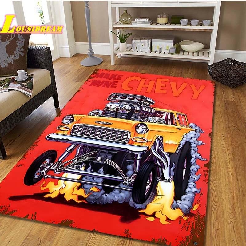 Alfombra Rat Funk Alfombra de Juego para Niños Alfombra para Gatear Alfombra para Sala de Estar Dormitorio Alfombra para Cocina Baño Balcón Alfombra Antideslizante Accesorios de Fotografía