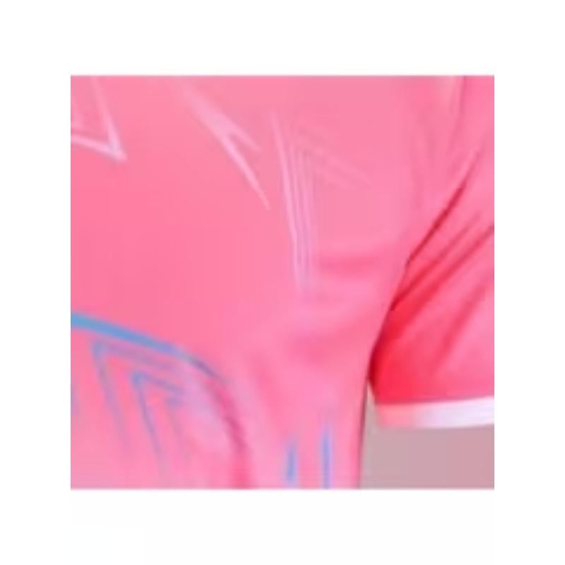 Popular print design textureless 1pc quick-drying sports T-shirt table tennis badminton fitness training shirt