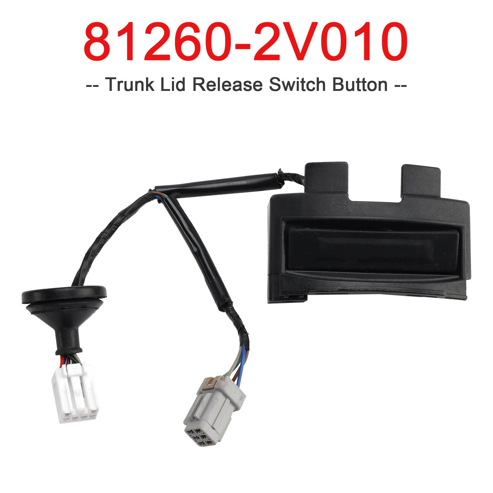 Trunk Lid Release Switch Button for Hyundai Veloster 2012-2017 81260-2V010