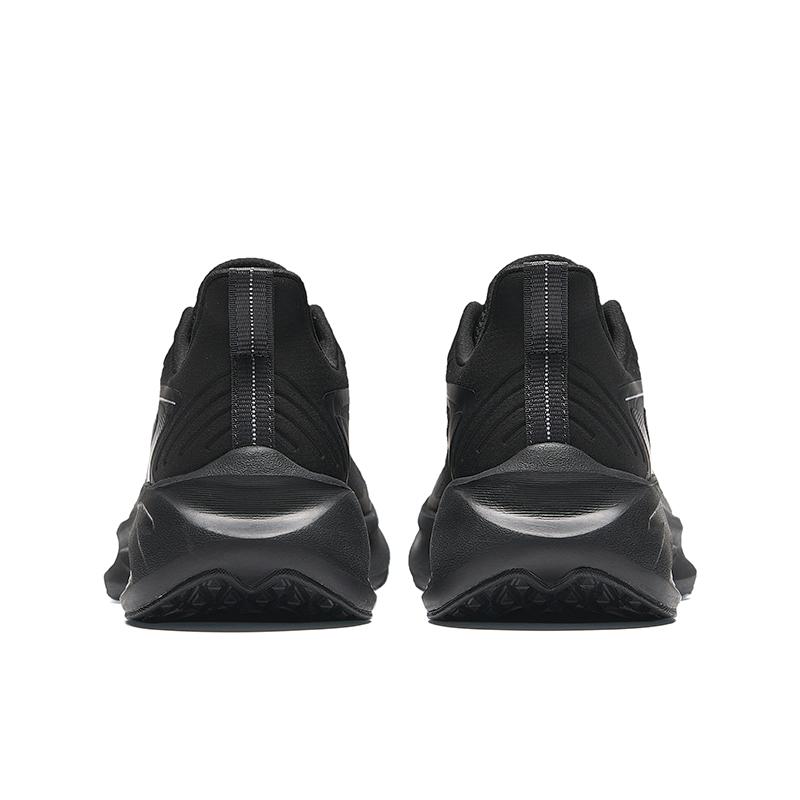New Anta Anti Slip Wear Resistant Low Top Running Shoes Men's Black 912435502-5