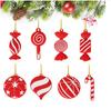 12 PVC Gingerbread Man Ornaments for Christmas Tree, Kitchen Decoration, and DIY Accessories.
