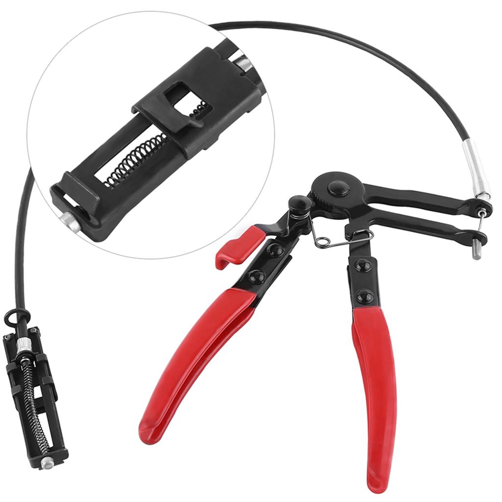 Flexible Hose Clamp Pliers - Tool for Car Fuel, Oil, and Water Hose Repair