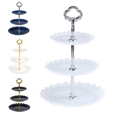Halter Kuchenständer Tablett Platte Display Weihnachten Feiertag Hochzeit Kunststoff