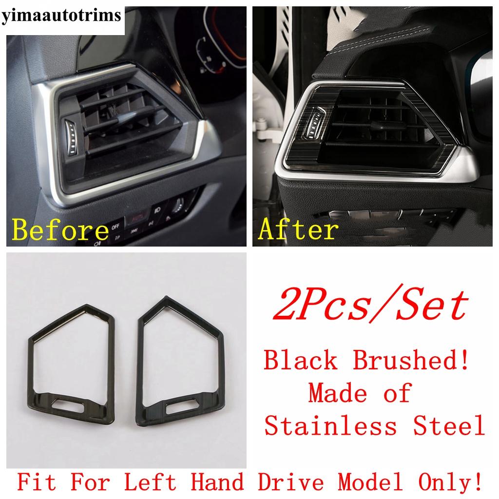 Interior Air AC Outlet Vent Shift Gear Window Lift Panel Cover Trim Stainless Steel Accessories For BMW 3 Series G20  - 2024