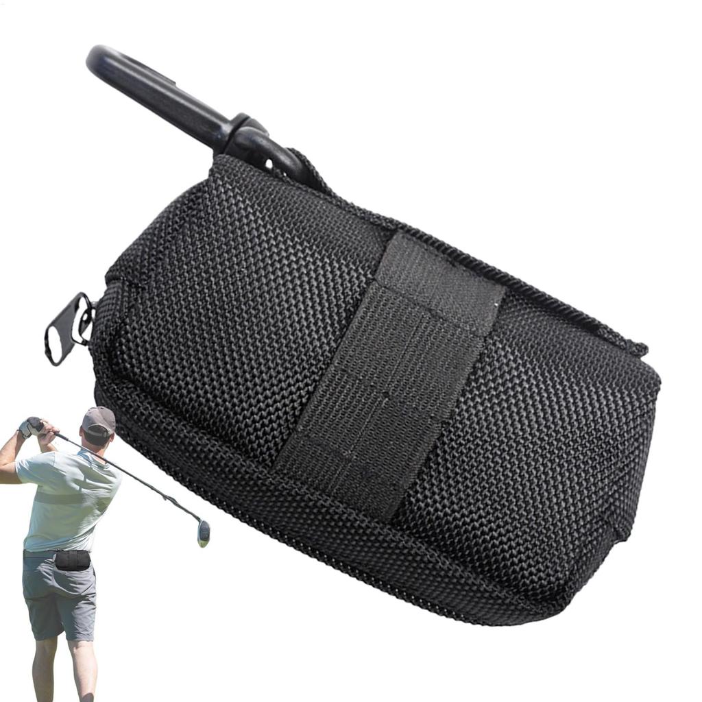 2025 Golf Ball Bag With Clip Golf Tee Holder Pouch Golf Ball Pocket Fanny Pack Lightweight Golf Ball Case Golf Accessories
