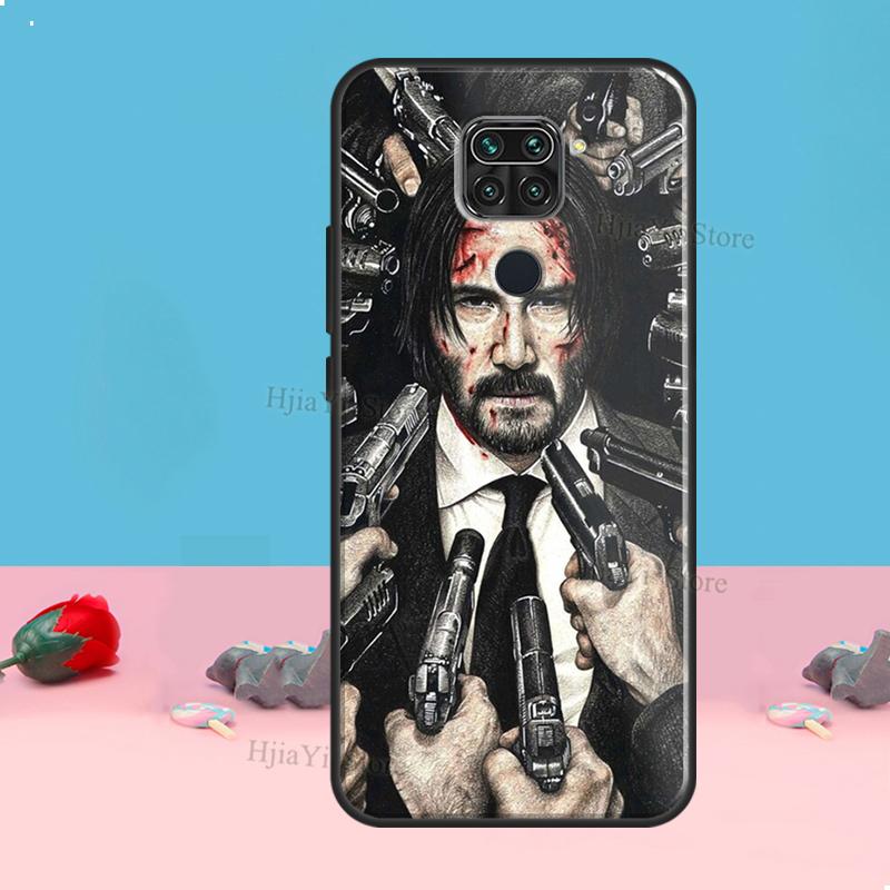 John Wick Case For Redmi Note 8 9 10 11 12 Pro Plus 10S 11S 12S Cover For Redmi 9C 10A 10C 12C Coque