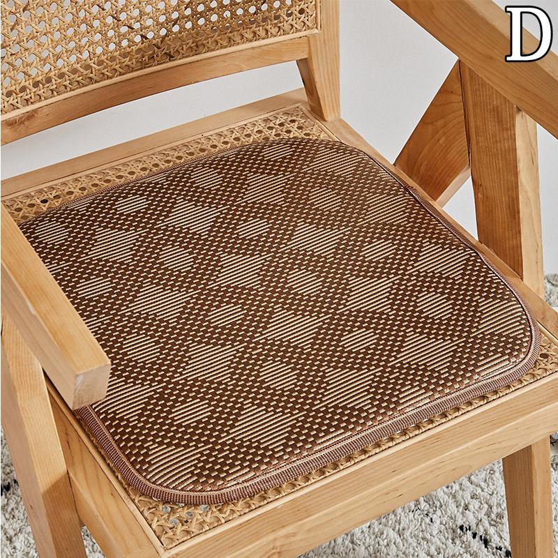 1PC Breathable Summer Cool Pad Seat Protector Bamboo Seat Chair Cover Office Home Decor