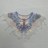 Floral Lace Fake Collar Chinese Style Decoration Shirt Collar  Horse Face Skirt