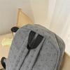 Women's Corduroy Student Schoolbag Printed Backpack