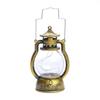 Retro Christmas LED Oil Lamp Ornament: Creative Horse Lantern Candle Light Decor.