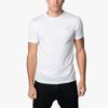 Emporio Armani EA7 Letter Logo Casual Round Neck Short Sleeve T-Shirt Men Tops White 8NPT51-PJM9Z-0100
