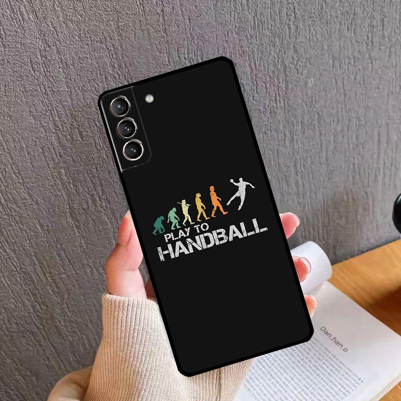 Handball Handballer Phone Case For Samsung Galaxy S24 S26 Ultra S20 S21 S22 S23 S25 Plus S10 S24 S25 FE Cover
