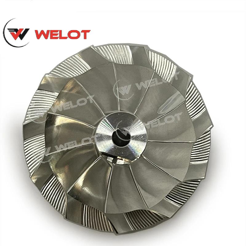 GTB2260V MFS Billet Turbocharger Compressor Wheel Fit For 758351-0002 758351-5002S 758351-0003 758351-5003S 758351-0005