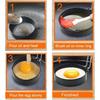 Non-stick rund äggringform med handtag för stekning och matlagning Perfekta frukostägg, pannkakor och mer Köksredskap