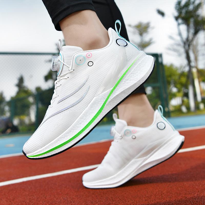 Summer Red Rabbit 8PRO Rotating Buckle Running Shoes Men's 2025 New Racing Sports Shoes Carbon Board Casual Shoes Tide Live Broadcast