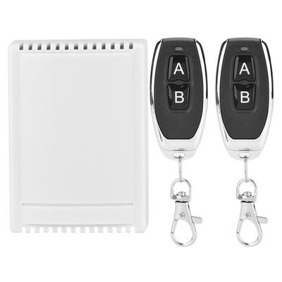 2CH 433MHz Relay 2pcs Wireless Remote Control Switch Transmitter   One Receiver Set