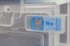 Special Parts Takegawa (TAKEGAWA) Foldable Container 50L Clear Blue 08-01-0203