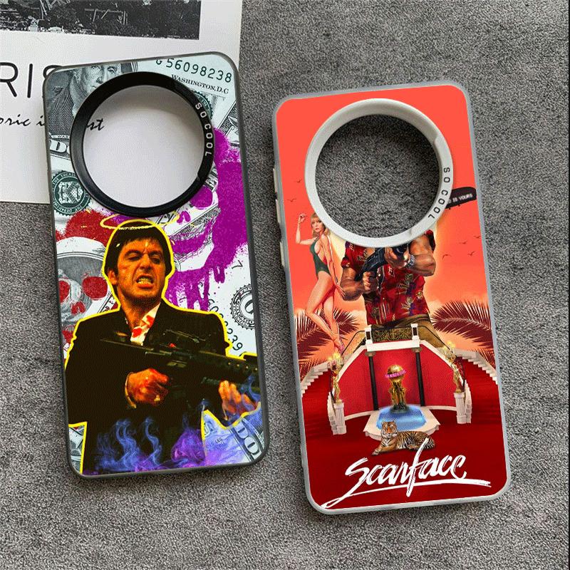 Scarface 1983 Al Pacino Soft Phone Case for Xiaomi Redmi Note 13 14 15 Pro Plus 12S 12 11S 11 11T 10S 10 Shockproof Cover Back S