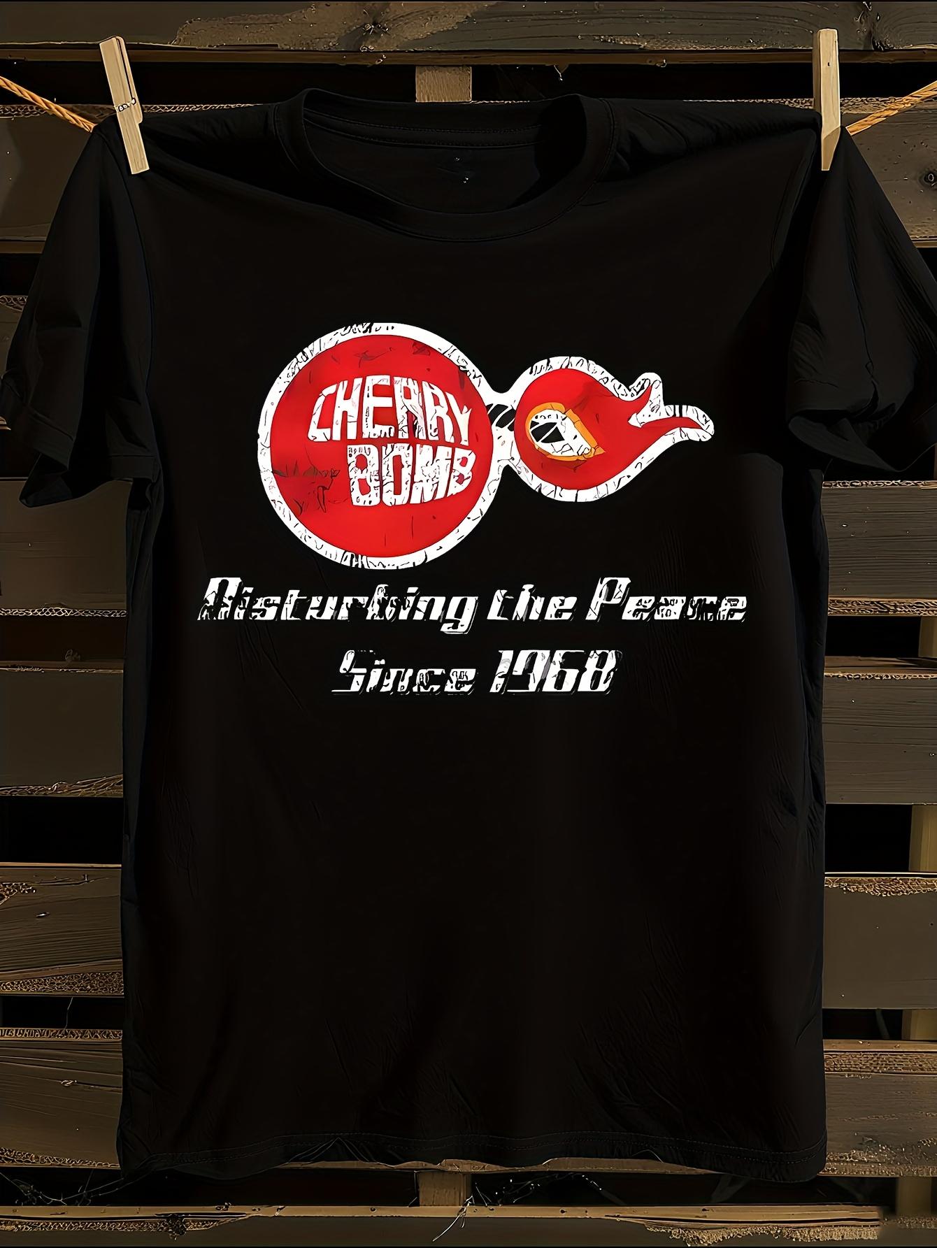 s Vintage Hot Rod Cherry Bomb Exhaust T-shirt S