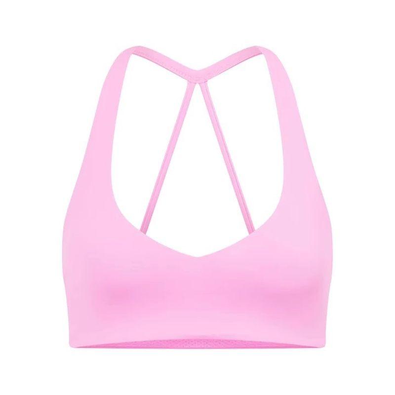 

Sexy Yoga Must Gather Beauty Back Exercise Underwear Women s Outwear Dance Workout Bra Bubble Wrap Pink Elastic L Pink(Quality Edition)