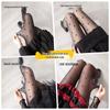 Damen Flocked Polka Dot Herz Leggings – Herbst/Winter Nude-Effekt mit Faux und Echten Durchsicht-Optionen.
