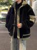 Men's Lambswool Cotton Winter Coat: Plus Velvet, Thickened, Plus Size, Youth Workwear Fleece Outerwear