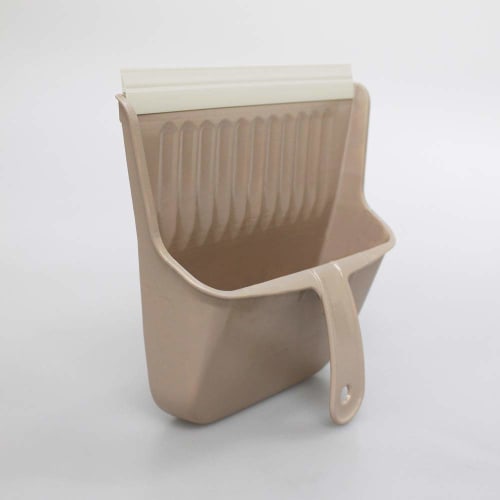 Azuma Dustpan with a Dustpan Spatula, Width: Approx. 26 Cm, with a Hood To Prevent Spills, Meisho 616