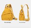 Women's 2025 Trendy Lightweight Waterproof Backpack: Casual Sports & Travel Multifunctional Chest Bag