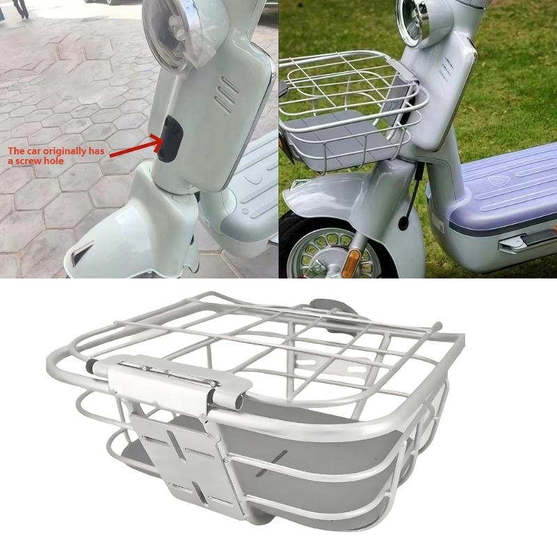 Secure Mount Bicycles Basket Features Stable Fixation Systems Bike Accessory Basket for Daily Commutes and Adventure