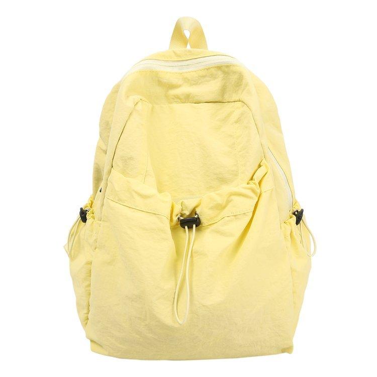 Schoolbag Korean version of the new ins large-capacity light leisure commuting versatile Harajuku style junior high school student schoolbag backpack
