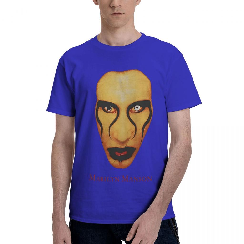 Marilyn Manson 4 100 Cotton Casual Breathable Confortable Cute Designer Clothes Men Funny Gifts