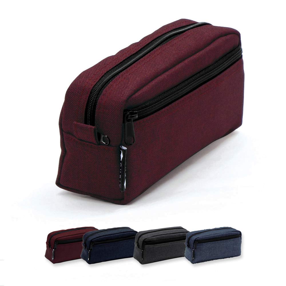 M Plan Cubics Pencil Case Elegant Box, Navy, 106197-08