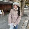Winter new lamb wool small cotton-padded clothes women's short small lapel bread clothes cotton-padded jackets trendy