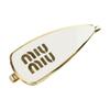 Letter Design Brass Hair Clip Women Hair Accessories White 115339949