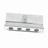 4 Cavities DIY Lipstick Mold Aluminum Alloy Lip Balm Maker Tool (Single Use)