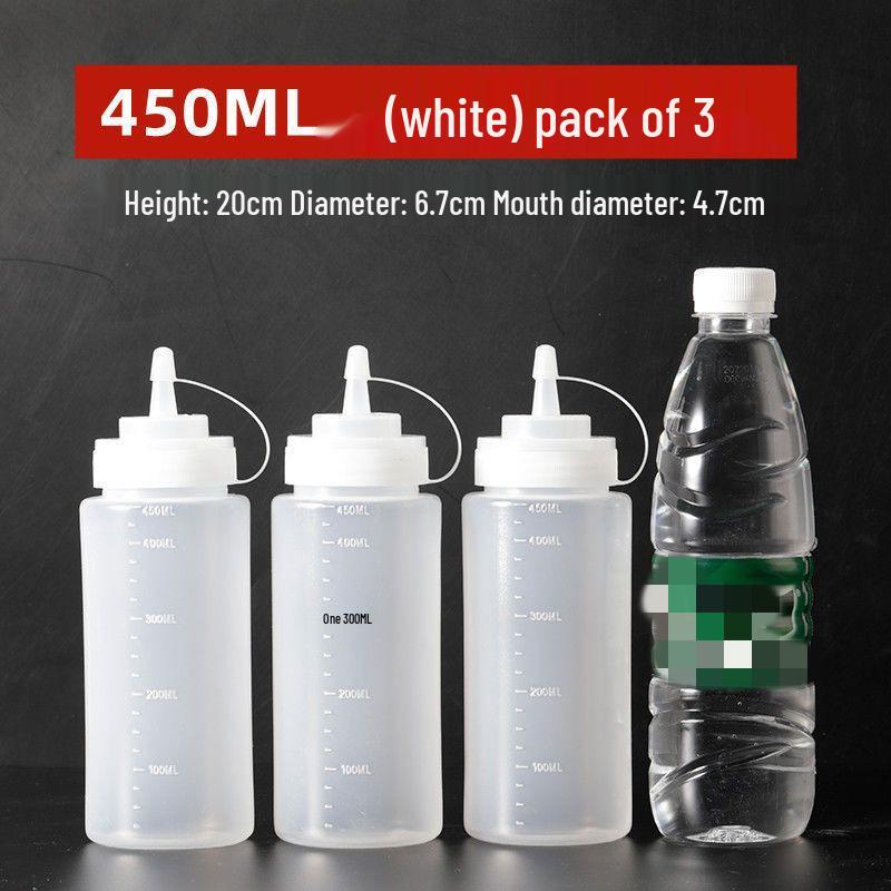 Commercial Plastic Squeeze Bottle for Sauces and Dressings