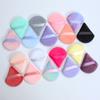 6 Pcs Triangular Sponge Puffs with a Soft Skin Friendly and Delicate Makeup Feel Suitable for Home or Travel Use