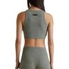 Fear Of God Essentials FW25 Solid Color Round Neck Slim Fit Short Vest Women tops 192SP257695FW